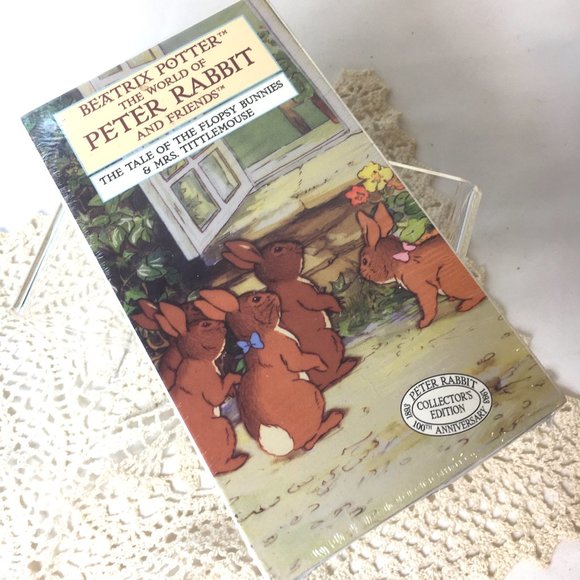Beatrix Potter The World Of Peter Rabbit and Friends Factory Sealed VHS - Picture 1 of 8